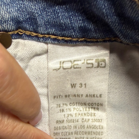 Joe's Jeans Light Blue Denim - Picture 3 of 3